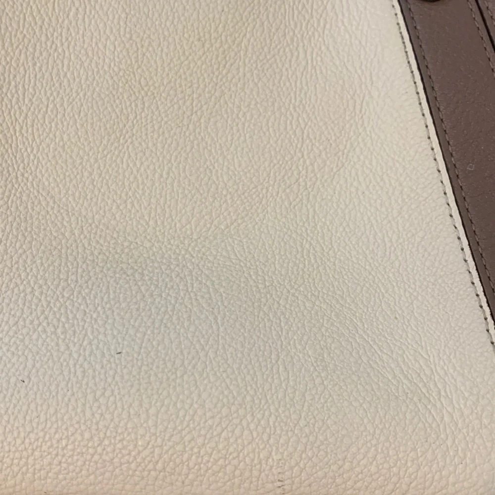 kate spade Two-Tone Cream and Brown Satchel
